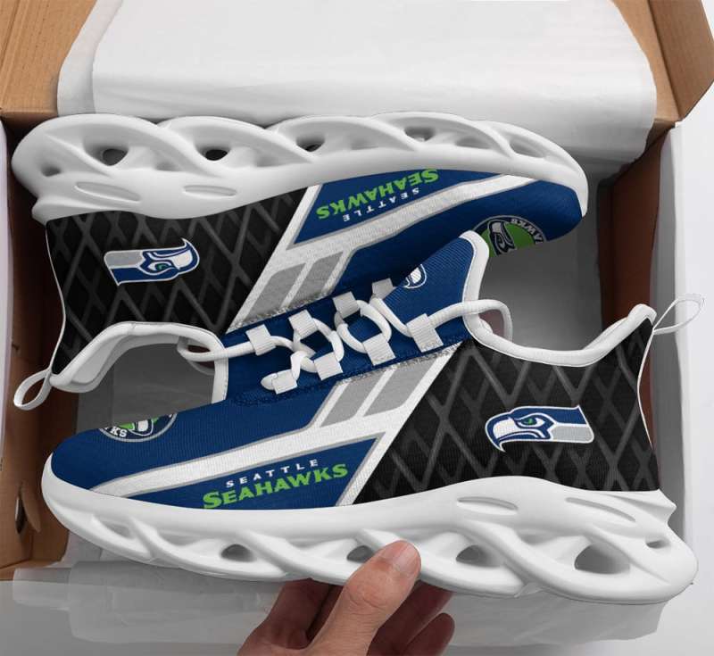 Seattle Seahawks Yezy Running Sneakers