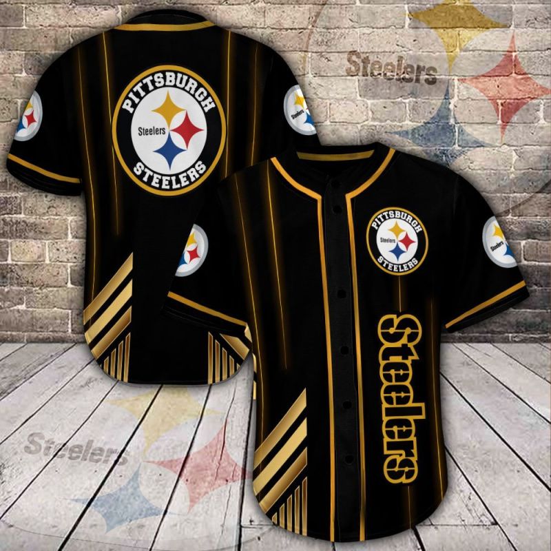Pittsburgh Steelers Baseball Jersey