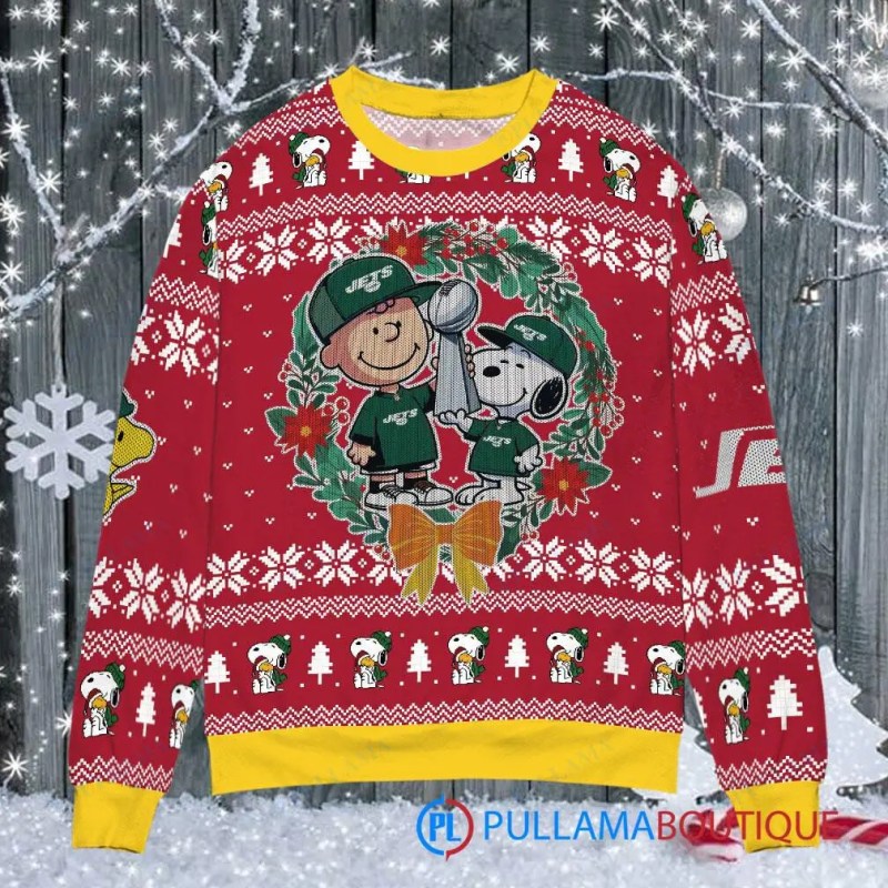 New York Jets Christmas Sweater