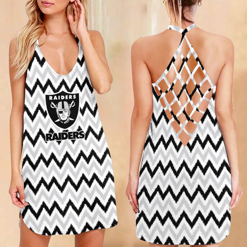 Las Vegas Raiders Criss-Cross Dress