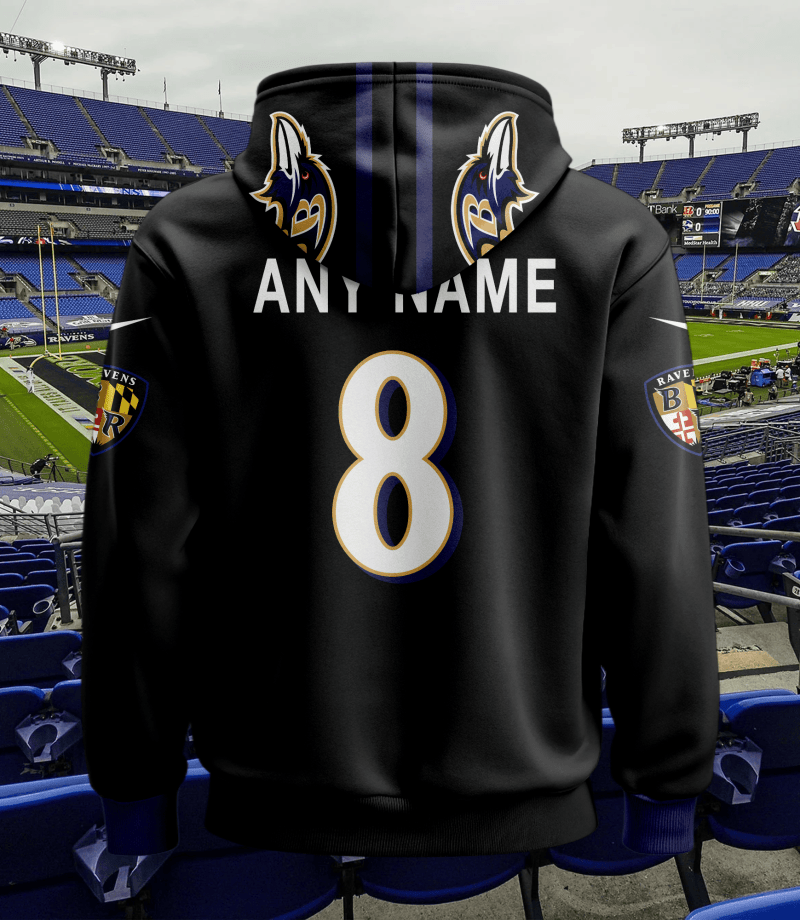 Baltimore Ravens Game Day Hoodie