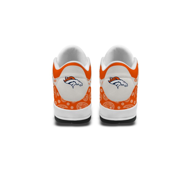 Denver Broncos JD03 Shoes Back View