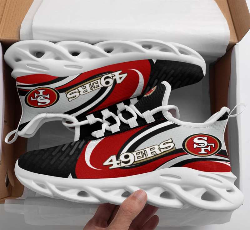 San Francisco 49ers Yezy Running Sneakers