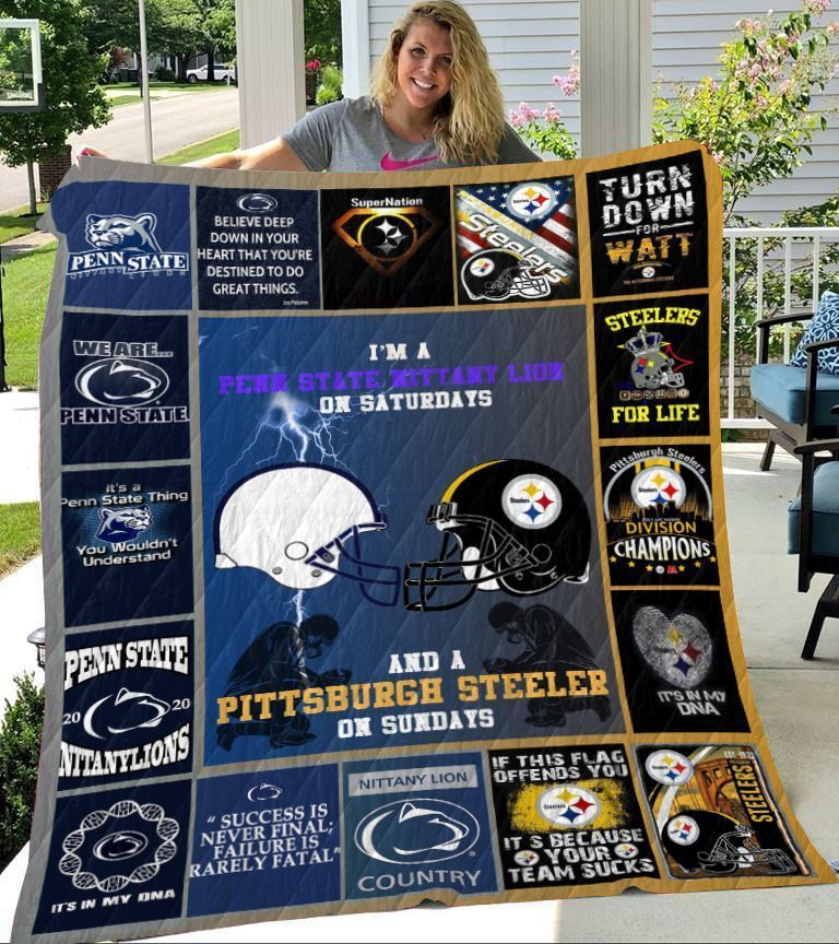 Premium Pittsburgh Steelers Quilt