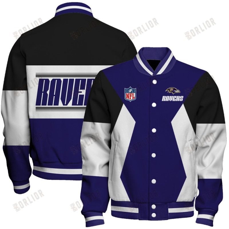 Baltimore Ravens Varsity Jacket Image 1