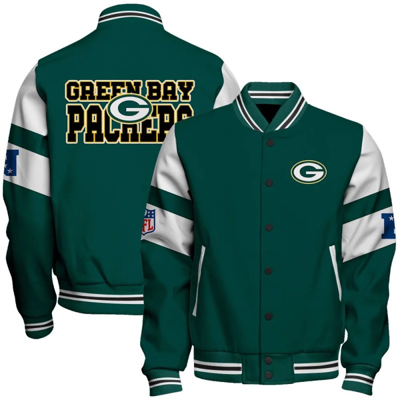 Green Bay Packers Varsity Jacket