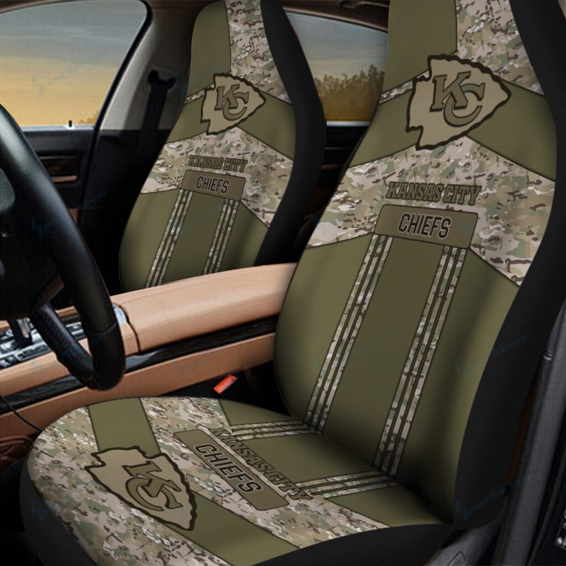 Kansas City Chiefs Car Seat Covers Alternate View