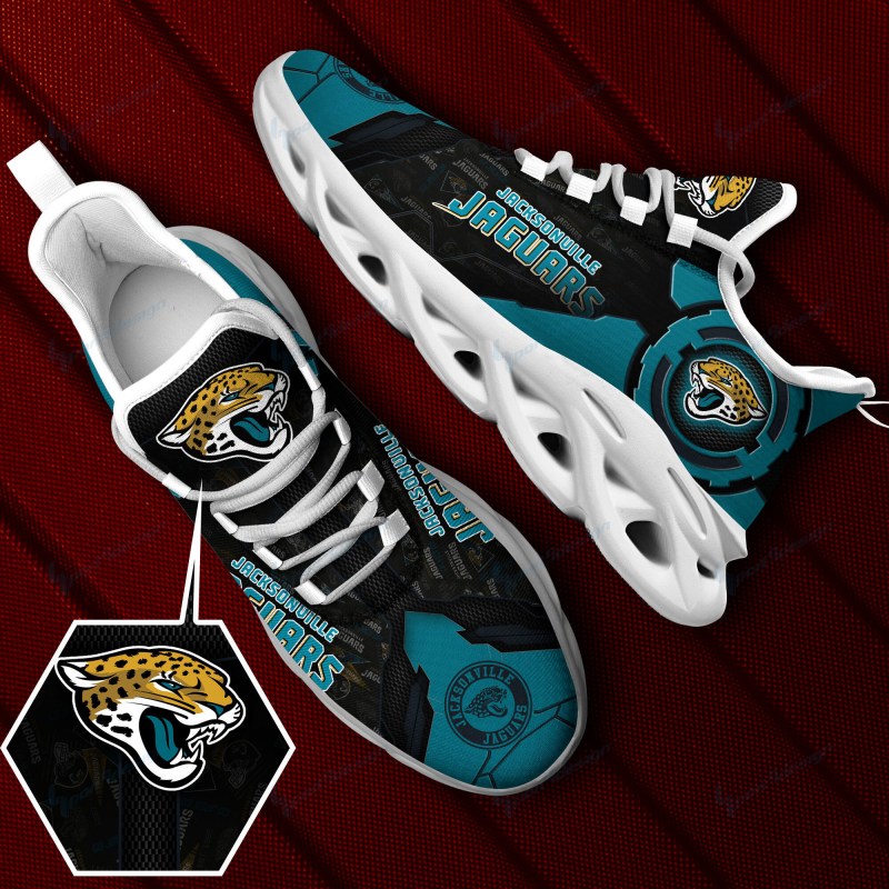Jacksonville Jaguars Yezy Running Sneakers