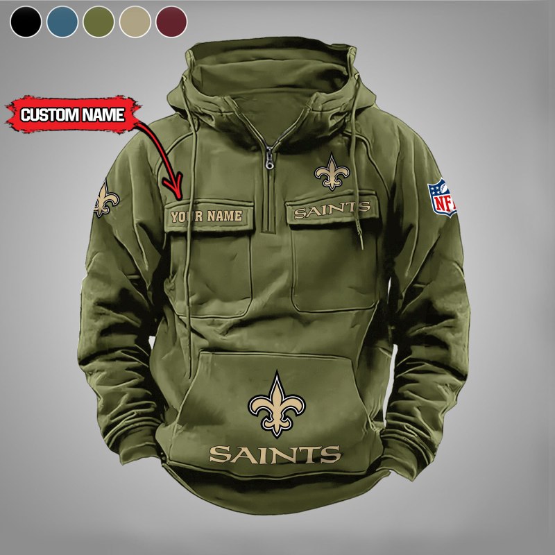 New Orleans Saints Hoodie Green