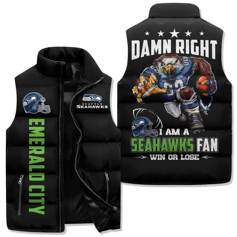 Seattle Seahawks Puffer Jacket