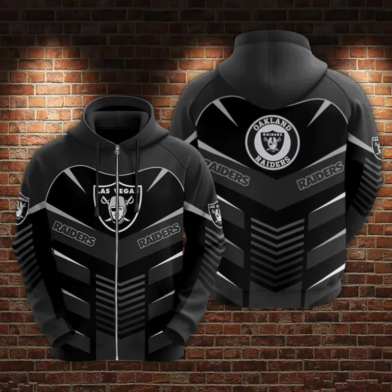 Las Vegas Raiders Hoodie and Jogger Set Front View