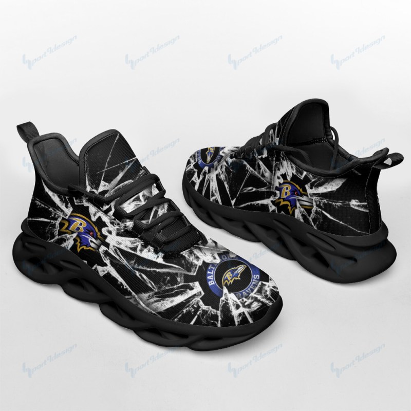 Baltimore Ravens Yezy Running Sneakers - Stylish Design