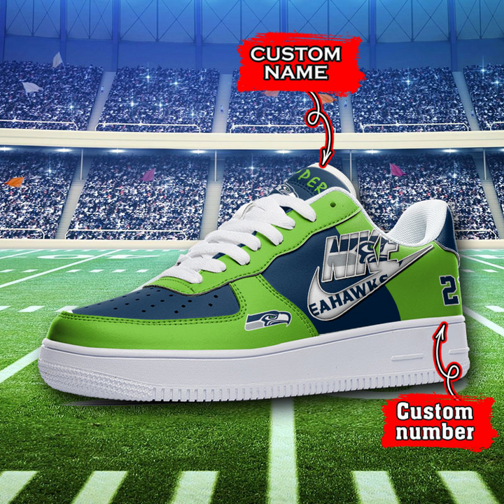 Seattle Seahawks Custom Sneakers