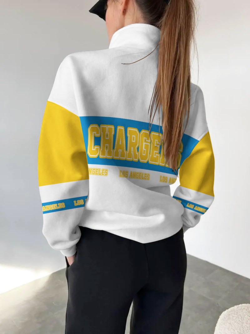 Los Angeles Chargers Sweatshirt Back View