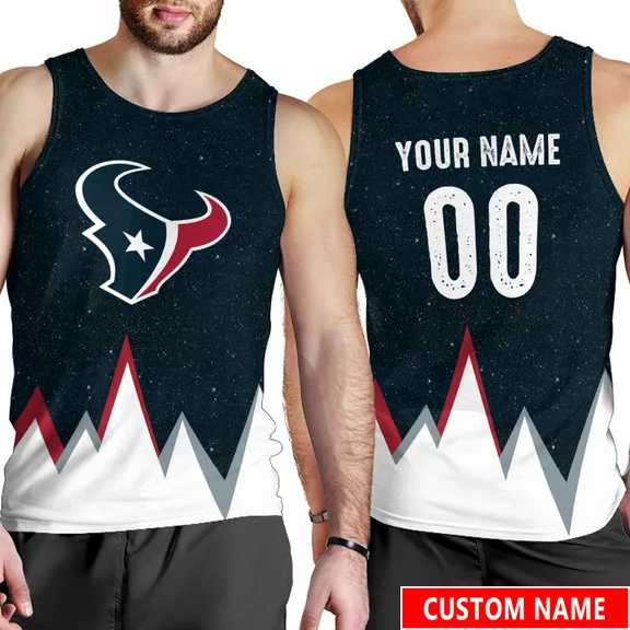 Houston Texans Personalized Men Tank Top