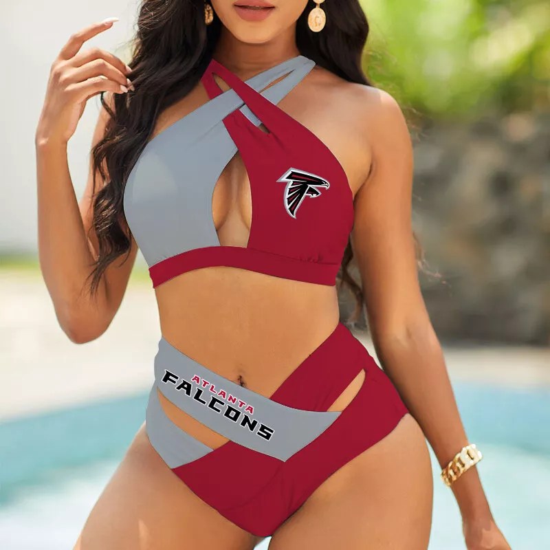 Atlanta Falcons Women's 2PCS Bikini Swimsuit