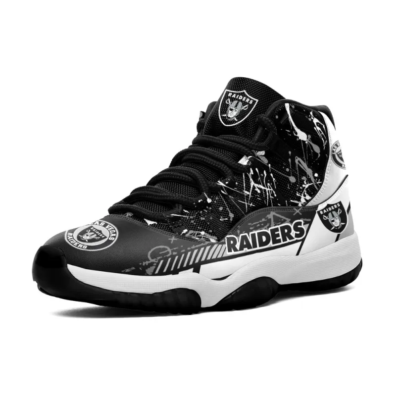 Las Vegas Raiders Sneakers in black and silver