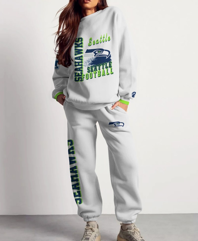 Seattle Seahawks Combo 3D Sweatsuit and Sweatpants