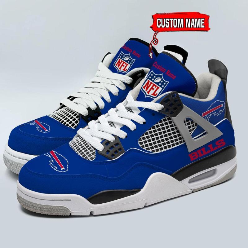 Buffalo Bills AJ4 Sneakers - Image 3