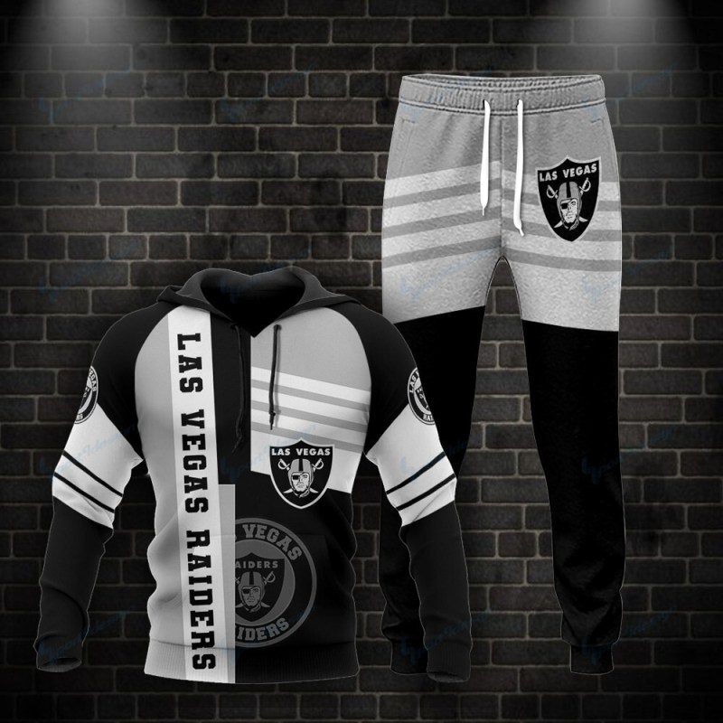 Las Vegas Raiders Hoodie and Jogger Set