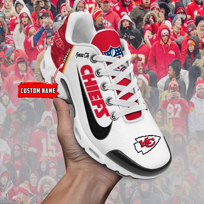 Kansas City Chiefs Sneakers Mockup 4