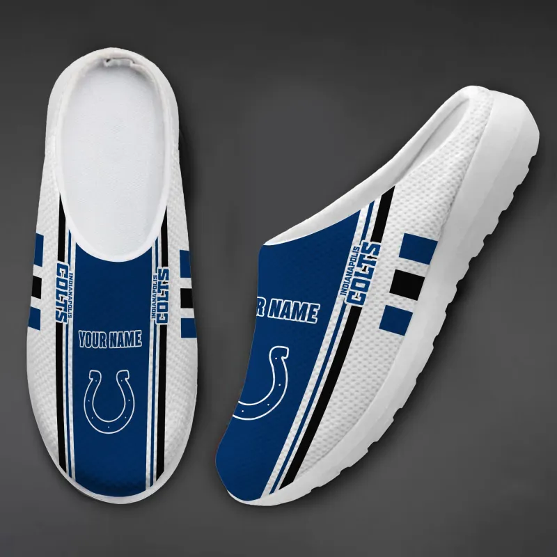 Indianapolis Colts Slip-on Half Shoes