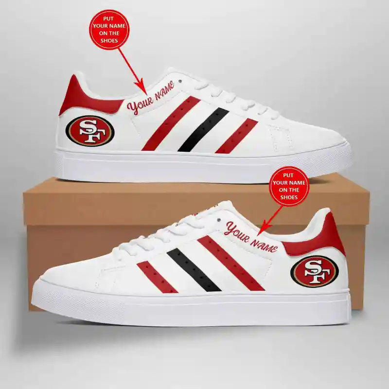 San Francisco 49ers Personalized Custom Sneakers