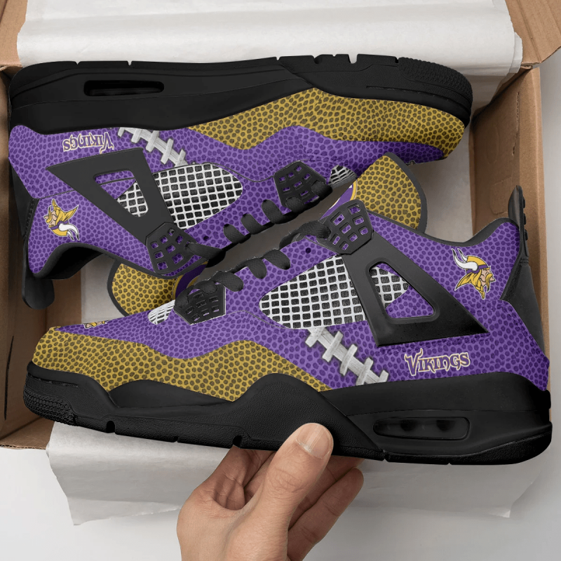 Minnesota Vikings AJ4 Sneaker