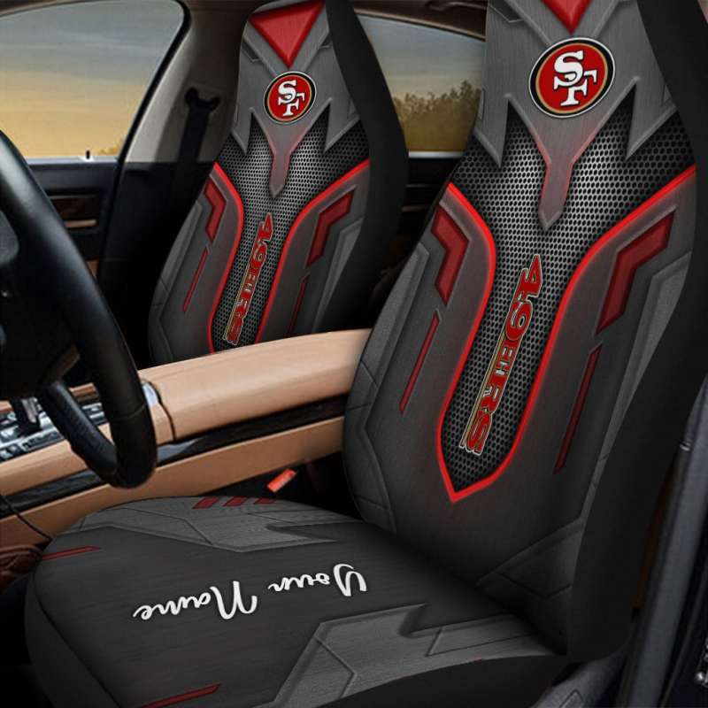 San Francisco 49ers Personalized Car Seat Covers