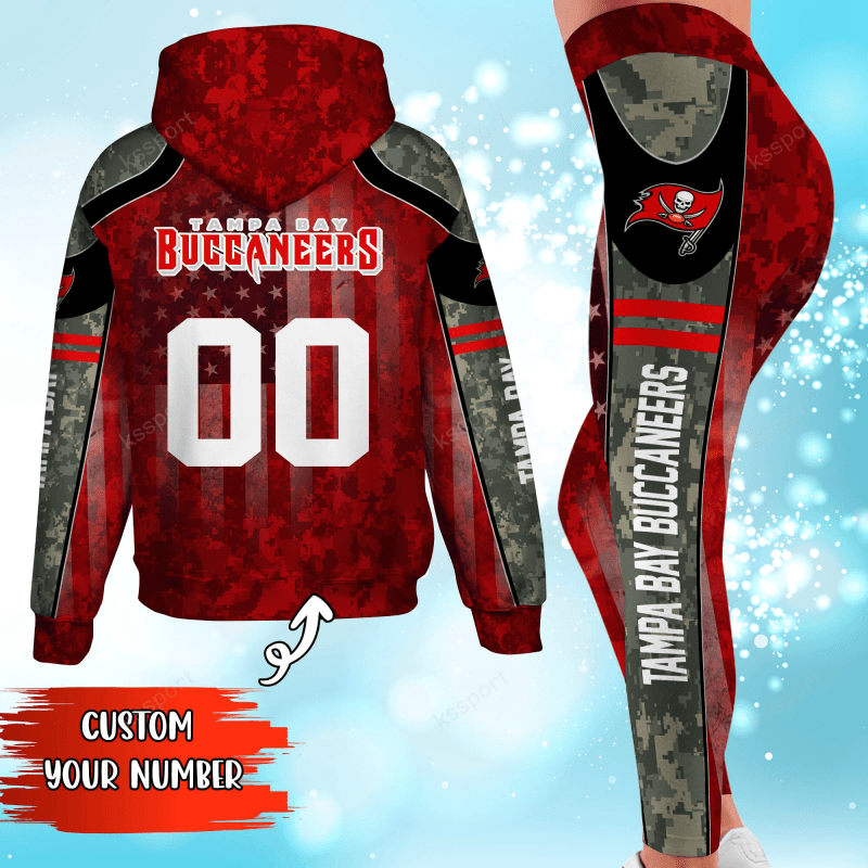 Tampa Bay Buccaneers Personalized Leggings