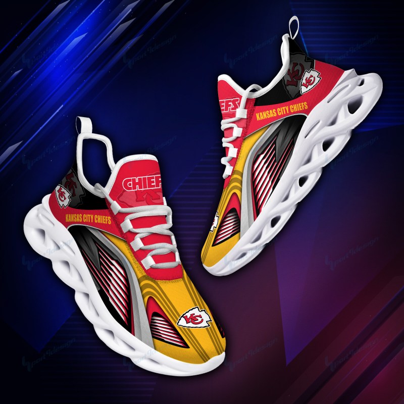 Kansas City Chiefs Yezy Running Sneakers