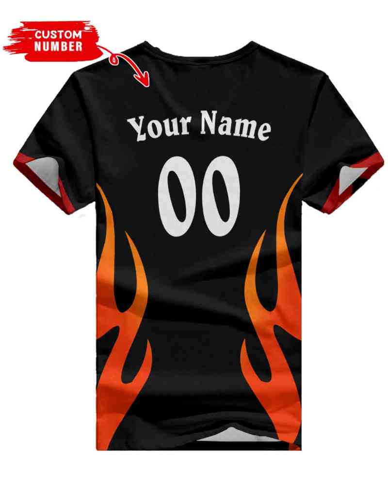 San Francisco 49ers V-Neck T-shirt Back View