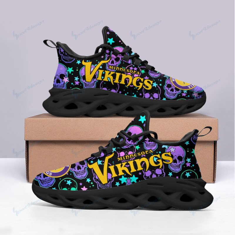 Minnesota Vikings Yezy Running Sneakers