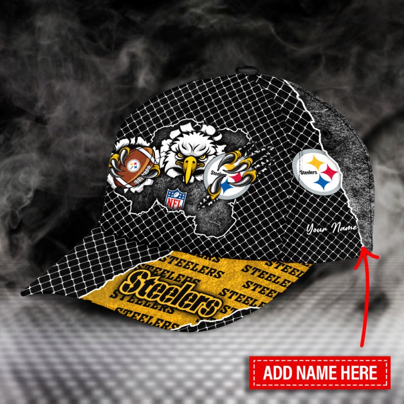 Pittsburgh Steelers Personalized Classic Cap