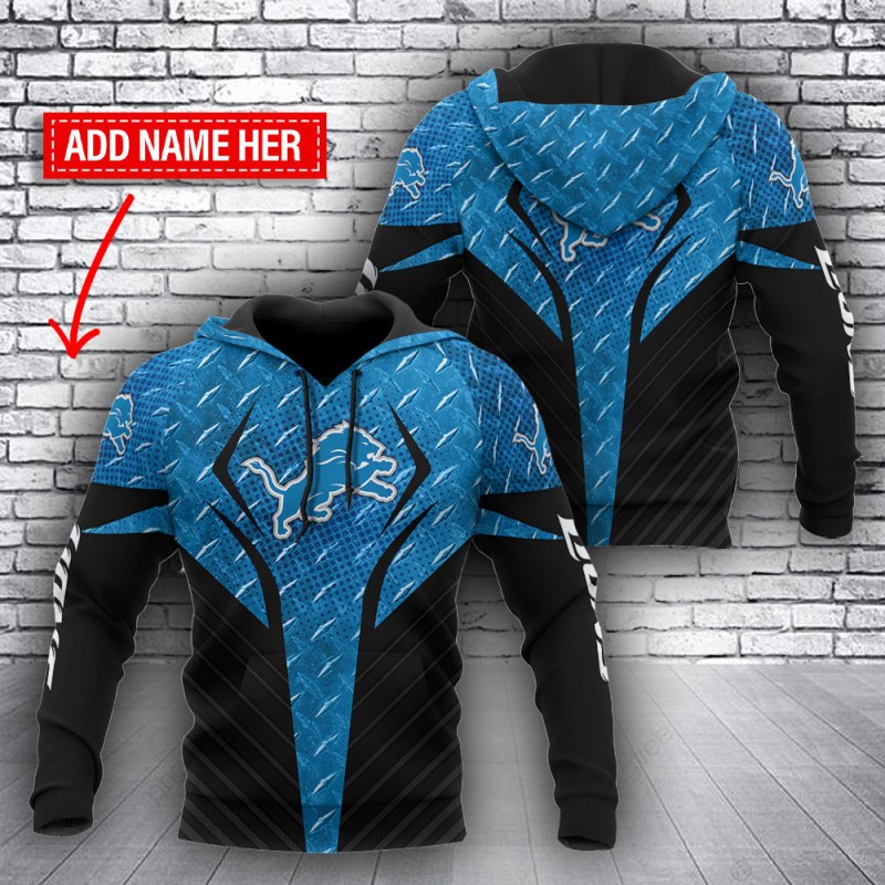 Detroit Lions Personalized Hoodie