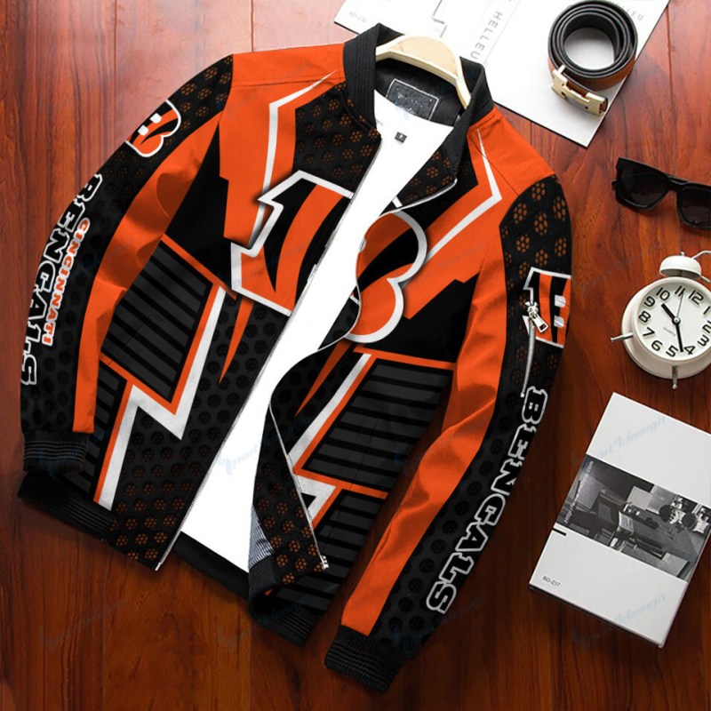 Cincinnati Bengals Bomber Jacket Lifestyle