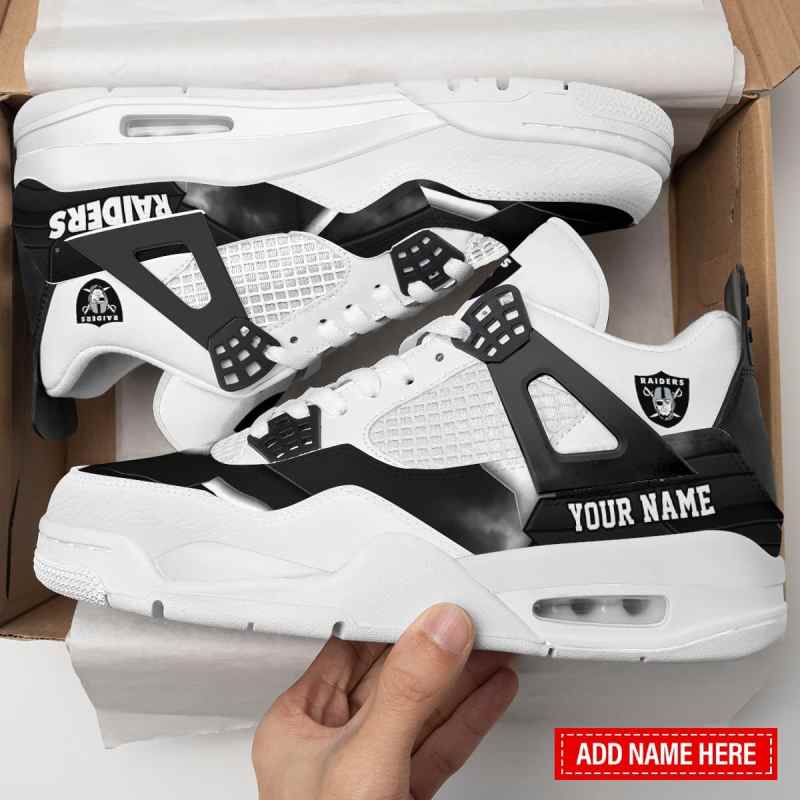 Las Vegas Raiders AJ4 Sneaker