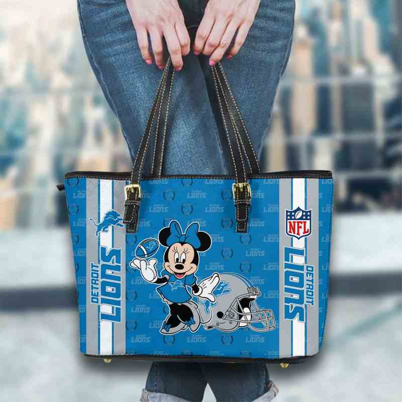 Detroit Lions Women Leather Tote