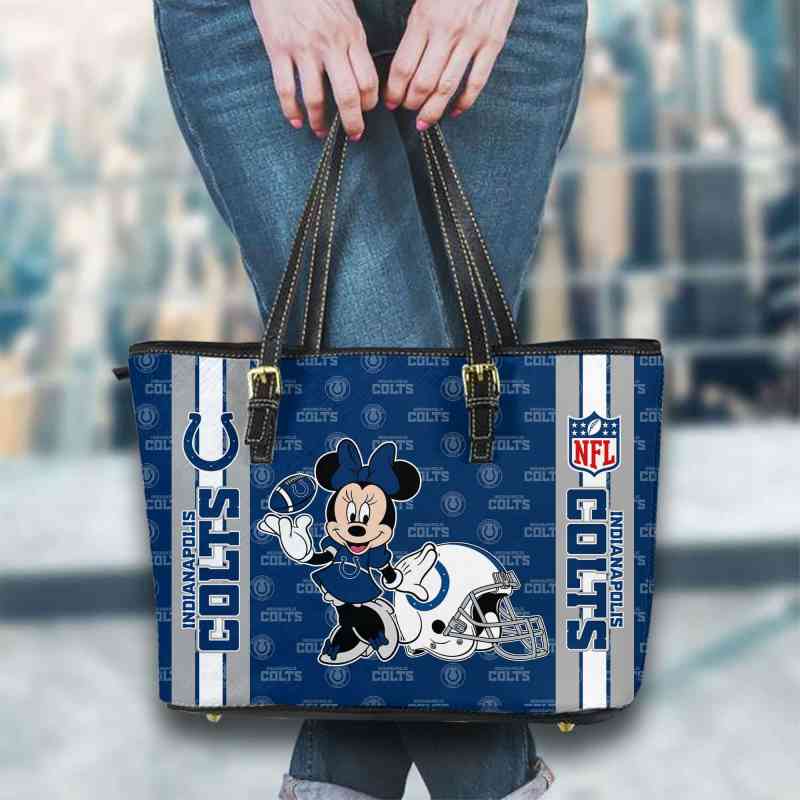 Indianapolis Colts Women Leather Tote Hand Bag