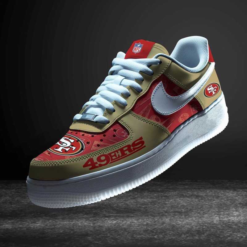 San Francisco 49ers Personalized Sneakers