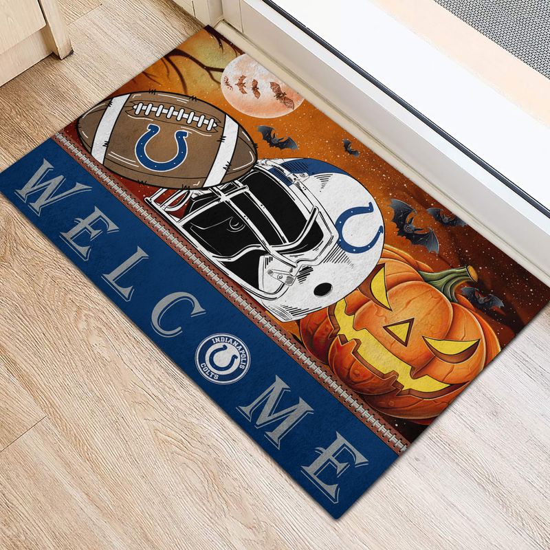 Indianapolis Colts Doormat - Side View