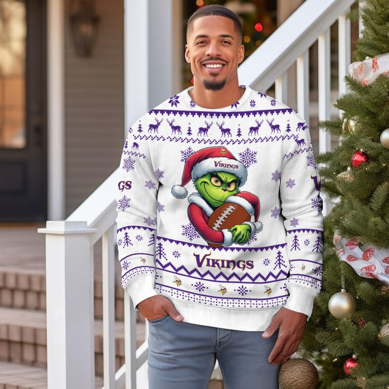 Minnesota Vikings Ugly Christmas Sweater