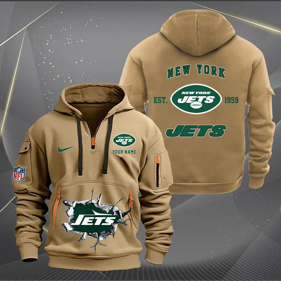 New York Jets Hoodie Front View