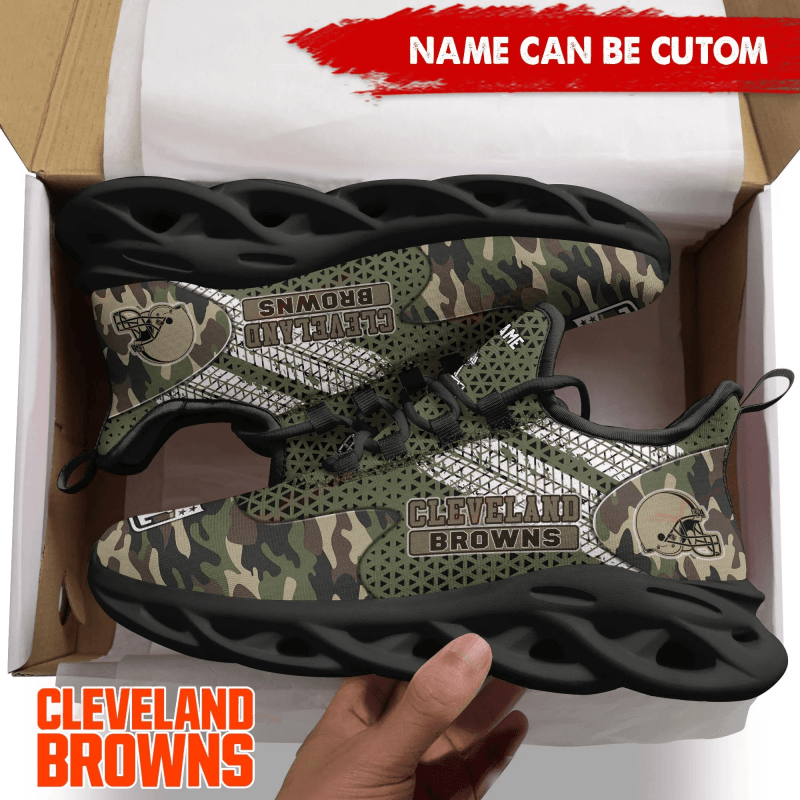 Cleveland Browns Personalized Yeezy Sneakers 3
