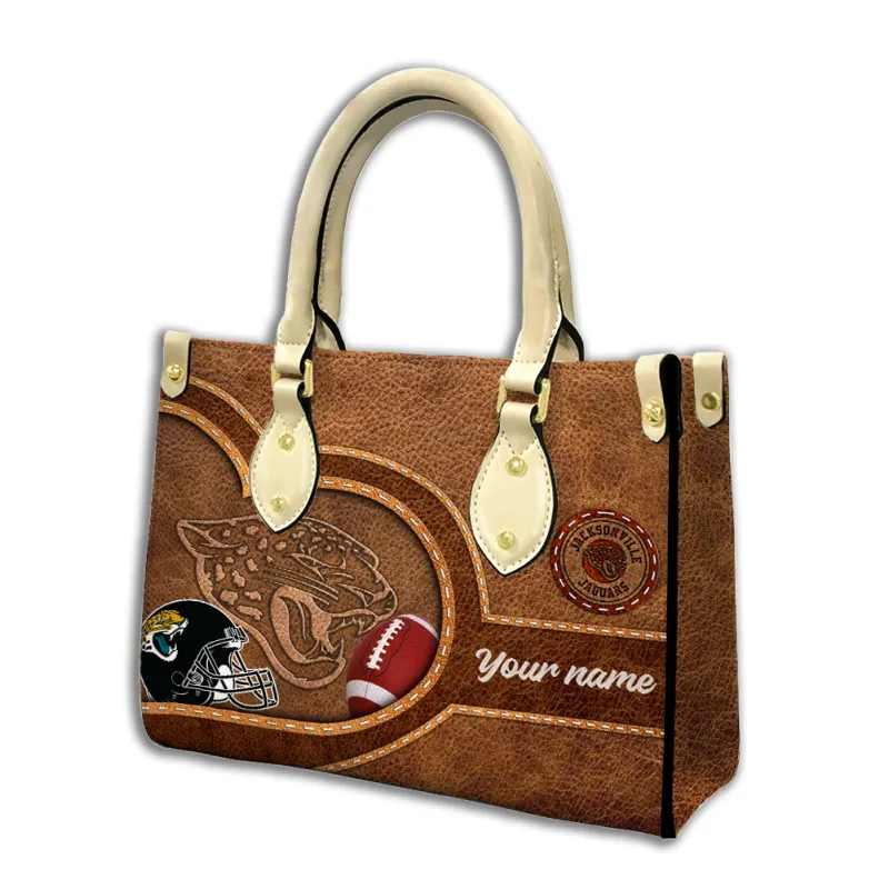 Jacksonville Jaguars Leather Hand Bag