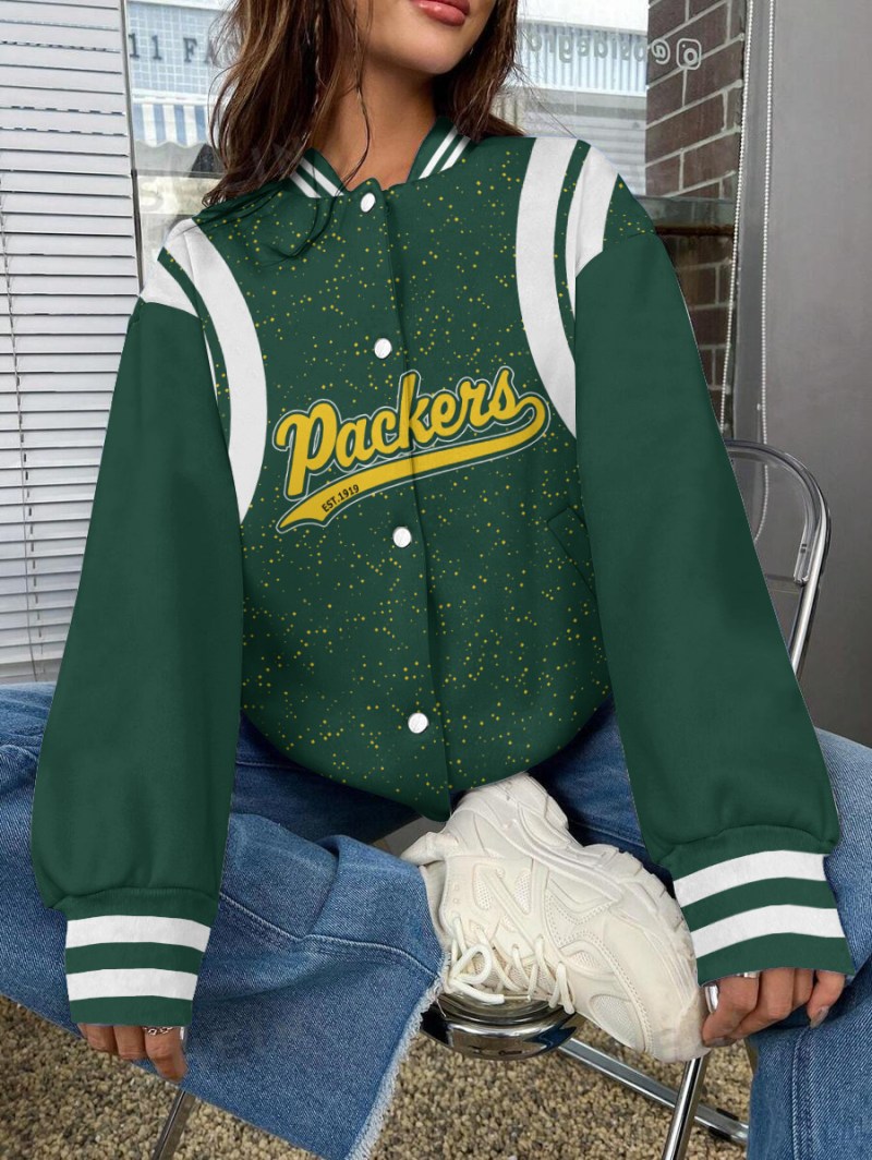 Green Bay Packers Varsity Jacket