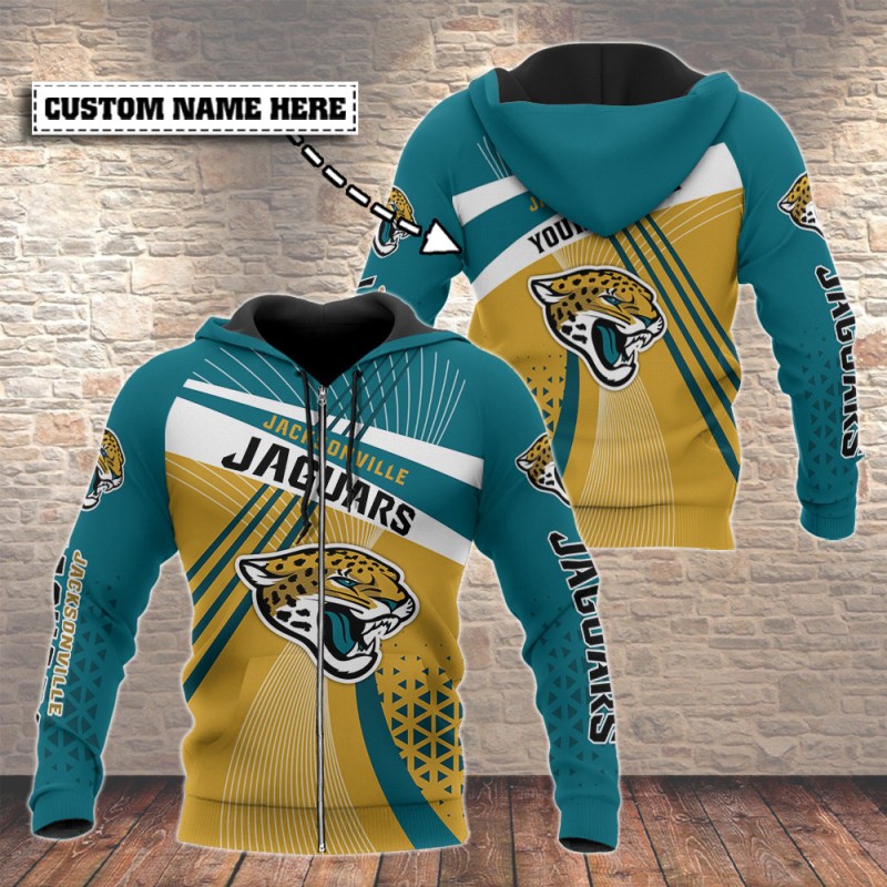 Jacksonville Jaguars Personalized Hoodie