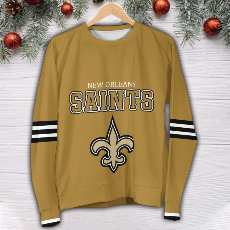 New Orleans Saints 3D Printed Sweater