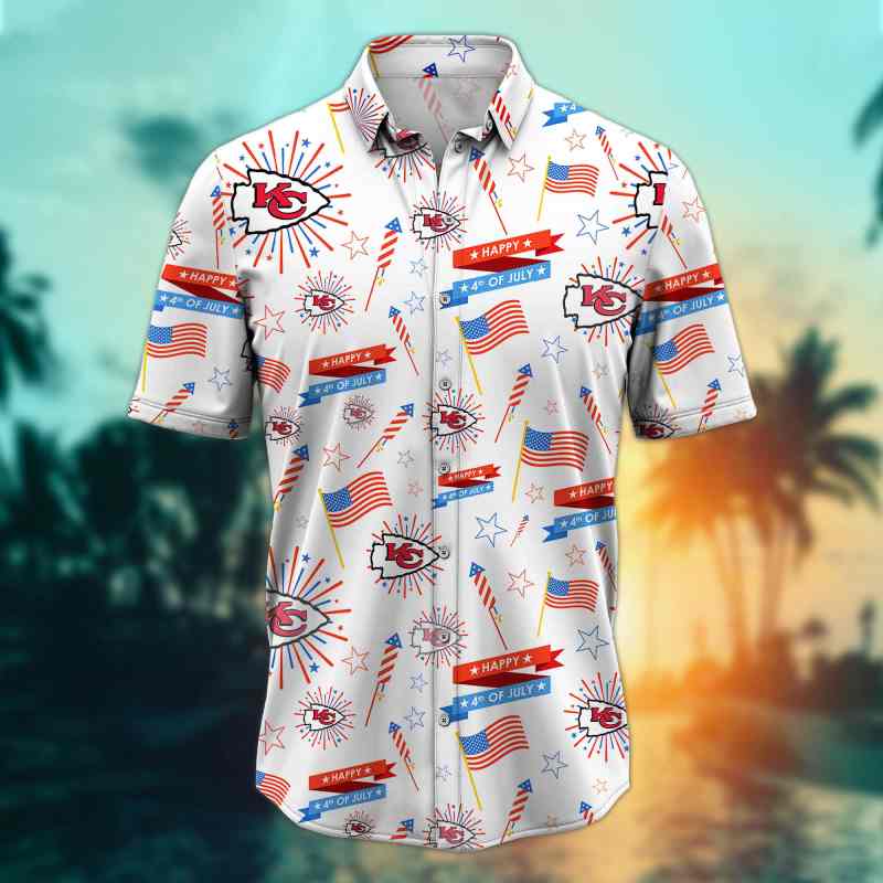 Kansas City Chiefs Button Shirt Front