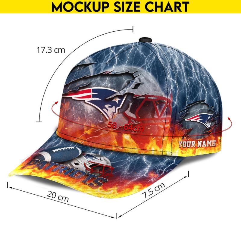 Customizable New England Patriots Cap
